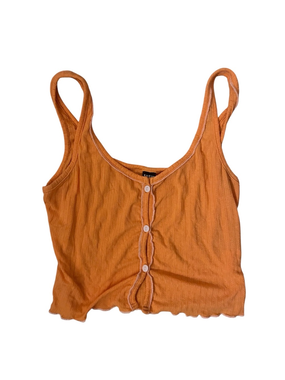 SHEIN Orange Tank